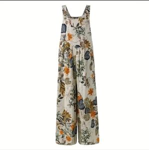 Scacto Floral Print Jumpsuit NWT